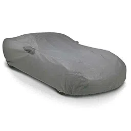 Kozdiko Polyester Matty Grey Double Stitched Body Cover with Buckle Belt &a; Mirror Pockets for Volkswagen Polo-picture-2