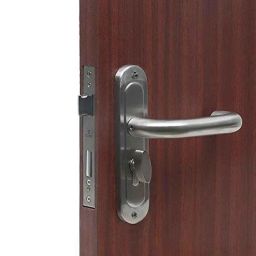 Voltizi ‎Stainless Steel 304 Matt Satin Finish Heavy Duty Round Plate Mortise Door Lock, MG1103-image-98