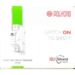 Polycab Polyshield 20A C Curve Single Pole MCB, GMM201P004 image 3