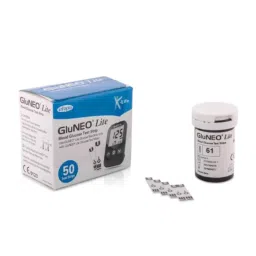 K-Life Gluneolite 50 Pcs Blood Glucose Sugar Testing Strips-35