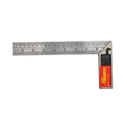 Globus 342 8 inch Black &a; Silver Stainless Steel Try Square, GL-TS8-image-80