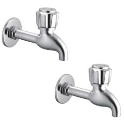 Natraj TC-4011A Brass Chrome Finish Long Body Bib Cock (Pack of 2)-image-34