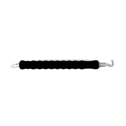 Jon Bhandari Tools 32cm Carbon Steel Black Semi Automatic Fast Hook Rebar Wire Tie Twister Tool-3