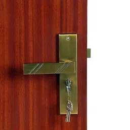Handle Waala Altis 8 inch 60mm Stainless Steel Antique Brass Finish Cylindrical Plate One Side Key Mortise Door Lock Set-picture-4