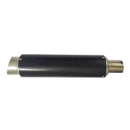 RA Accessories Black Silver Cap Slip On Silencer Exhaust for Yamaha YZF R3-picture-38