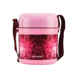 Trueware Foody 2+1  Pink Lunch Box Container Set-picture-36