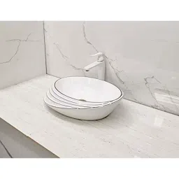 Bassino Art 59.29x46.6x25.7cm Ceramic White Wash Basin, NC_572-picture-29