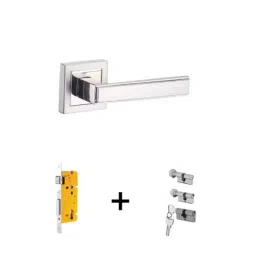 Dorset ML Series Kaira ML KAI OR 60mm Stainless Steel WD Finish Lock Set with Knob &a; Key (Pack of 2)-picture-25