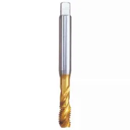 Emkay Tools HSS Spiral Flute Tin Coated Machine Tap, Size: 5x0.8 mm-picture-27