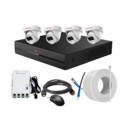 CP Plus 2.4MP Full Colour HD Audio Indoor &a; Outdoor CCTV Combo Kit with 4Ch DVR, 4 Dome Camera, 4Ch SMPS, 70m Copper Cable &a; Connectors-17