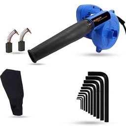 Walkers 800W Plastic Blue Electric Air Blower with Carbon Brushes, Gloves &a; 10 Pcs Allen Key, WKCB208-image-85