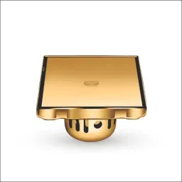 Sanjay Chilly 5x5 inch Stainless Steel 304 Rose Gold Square Floor Drain with Anti Cockroach &a; Insect Trap, SCCT-STD-RG-125-image-97