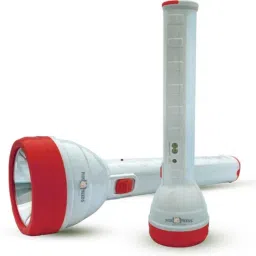Pick Ur Needs 50W 12V ABS Red 2 in 1 Long Range LED Torch, 5051-picture-1