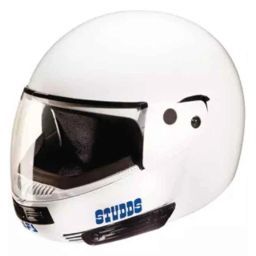Studds Ninja Pastel Plain Expanded Polystyrene White Flip Up Full Face Flip Up-Full Face Helmet, Size: Medium-picture-47