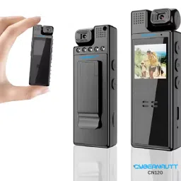 Cybernautt CN120 2MP Full HD Smart Action Camera with Motion Detect, One Click Record, Live Preview, FHD Nigt Vision &a; Support SD Upto 256GB image 2