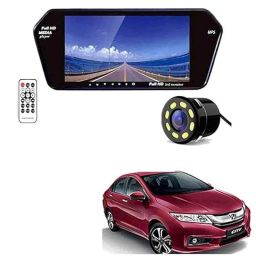 Auto Pearl CBP100 7 inch HD Bluetooth LED Touch Screen with 8 LED Reverse Camera for Honda City Idtec 2016-46