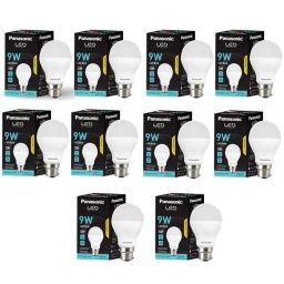 Panasonic 9W B22 Cool Day Light LED Bulb with 4kV Surge Protection, PBUM32097 (Pack of 10)-11