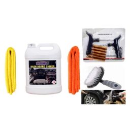 Indopower Ff945 Dashboard Shiner, 2 Pcs Car Cloth, Tubeless Smart Panchar Kit, All Tyre Cleaning Brush Kit, AHh947-picture-36
