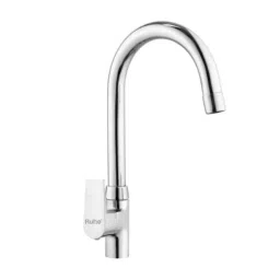 Ruhe Elixir Brass Chrome Finish Swan Neck Faucet with 15 inch Round Swivel Spout, 11-0113-RM-picture-48