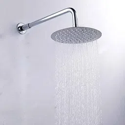 ZAP 4 inch Stainless Steel 304 Circular Overhead Shower with 15 inch Arm-image-54