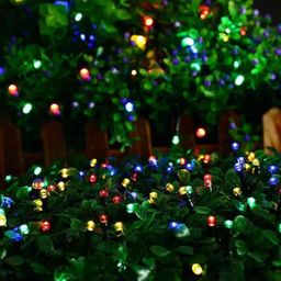 Gigawatts Plastic Multicolor Solar String Light with 32m 300 LED Weather Resistant Decorative Strip, GW-JH-09-25