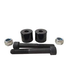 AOW Handlebar Raiser for KTM Duke 250/390, RE Interceptor and Compatible Motorbikes Black Color Non Fading Treated Stainless Steel/Iron (with 2 nut Bolts) (25mm)-22