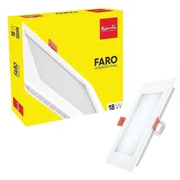Fybros Faro 18W Polycarbonate Warm White Square LED Panel Light, FLS5089A-image-11