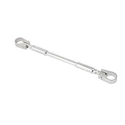 AOW Handlebar Cross Bar Steering Wheel Strength Lever Bar (Silver) for Honda Dream Neo-16