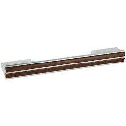 Aquieen 160mm Aluminium Chrome Wenge Wardrobe Cabinet Pull Handle, KL-721-160-CP (Pack of 2)-picture-19