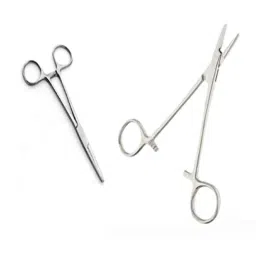 Forgesy 6 inch Artery Forceps &a; 6 inch Needle Holder Combo, GSSE012-image-66