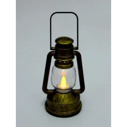 Tucasa Golden LED Lantern, DW-215-13