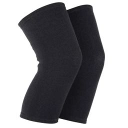 Happiny Black Cotton Elastic 2-Way Stretchable Knee Support Cap for Sports, Gym, Pain Relief, Exercise, Running, Cycling &a; Workout, Size: XL-5