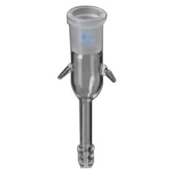 Glassco 24/40 Boro 3.3 Glass Tubing Straight Adapter, 020.470.03-42