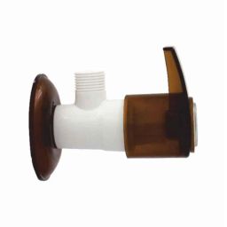 APL Apollo Dazzle ABS White Angle Valve with Flange, TP318-picture-31