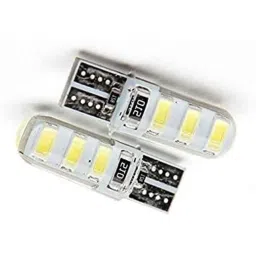 AOW 6 SMD (Blue) Gel LED Parking Bulb Universal For Bikes (Pair/12V)-45