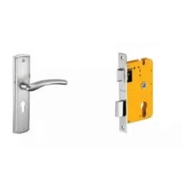 Dorset HL Series Onix 8 inch Stainless Steel Door Handle Lock Set with Mortise Latch (Pack of 3)-picture-45