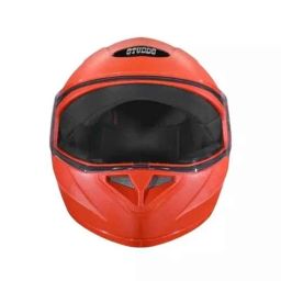 Studds Crest Eco Plastic Fluorecent Orange Full Face Helmet, Size: 580 mm-picture-35