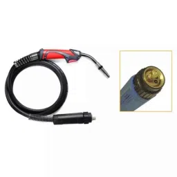 Neoweld Black &a; Red Brass Nozzle CO2 Air Protective Welding Gun, 25AK-picture-7