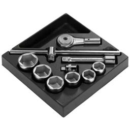 Facom 10 Pcs 3/4 inch Drive Impact Socket Set with Plastic Module 376 mm, MOD.K1-picture-16