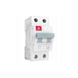 Havells Euro-II 63A Double Pole C Curve MCB, DHMGCDPF063-48