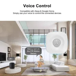 AUSHA Smart Motion Sensor with PIR Motion Detector Alert for Wireless Home Security System image 2