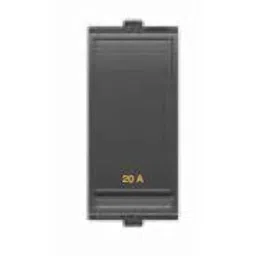Goldmedal G-Click 20A 1 Module 1 Way Digital Silver Titanium Grey Switch, 101770 (Pack of 20)-picture-11