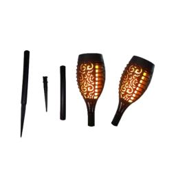 Solar Universe India 2 Pcs 2W Orange Flame &a; Mashaal Light Set for Garden &a; Lawn-42