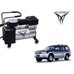 Kozdiko 12V DC Heavy Duty Metal Tyre Inflator for Ford Endeavour, koz_5647-picture-0