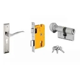 Dorset HL Series Fina 60mm Stainless Steel Patina Finish Door Handle Lock Set with Knob &a; Key (Pack of 4)-picture-40
