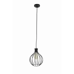 Tucasa Iron Pot Shaped Pendent Light with Black Shade, HG-08A-image-25