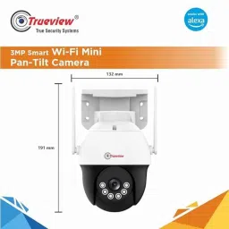 Trueview T18135 3MP Mini PTZ Smart Wi-Fi Camera with Motion Detection &a; 2 Way Talk image 3