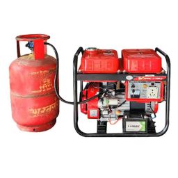 Himalayan Power HP-3500E-LPG 3 kVA Portable Run Recoil &a; Self Start Petrol Portable Generator-15