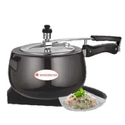 Wonderchef Raven 5 Litre Hard Anodized Inner Lid Pressure Cooker (Pack of 3)-image-33