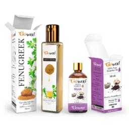 GoWoo 2 Pcs 10ml Natural Musk Aroma Oil &a; 100ml Fenugreek Carrier Oil Set, GWOC956-P35+P174-picture-42